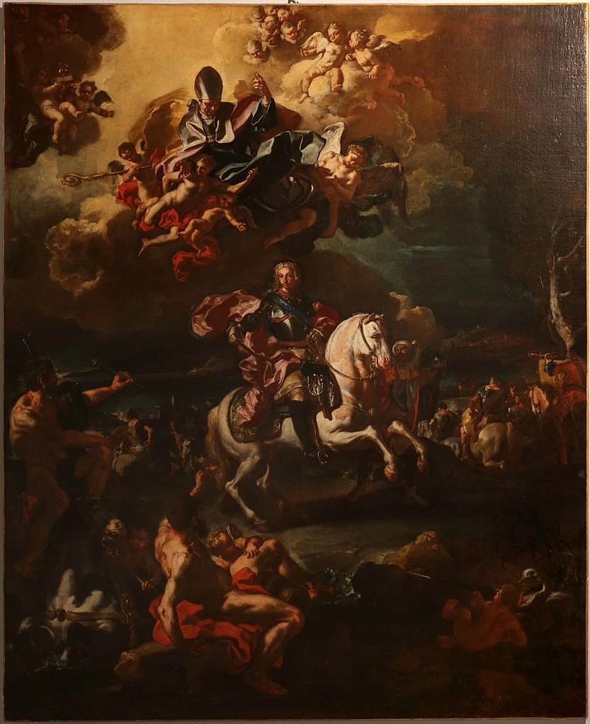 Il trionfo del re Carlo di Napoli all'assedio di Gaeta